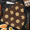 Cookie Pattern Print Men's Apron-grizzshop