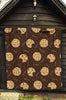 Cookie Pattern Print Quilt-grizzshop