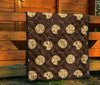 Cookie Pattern Print Quilt-grizzshop