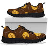 Cookie Pattern Print Sneaker Shoes For Men Women-grizzshop