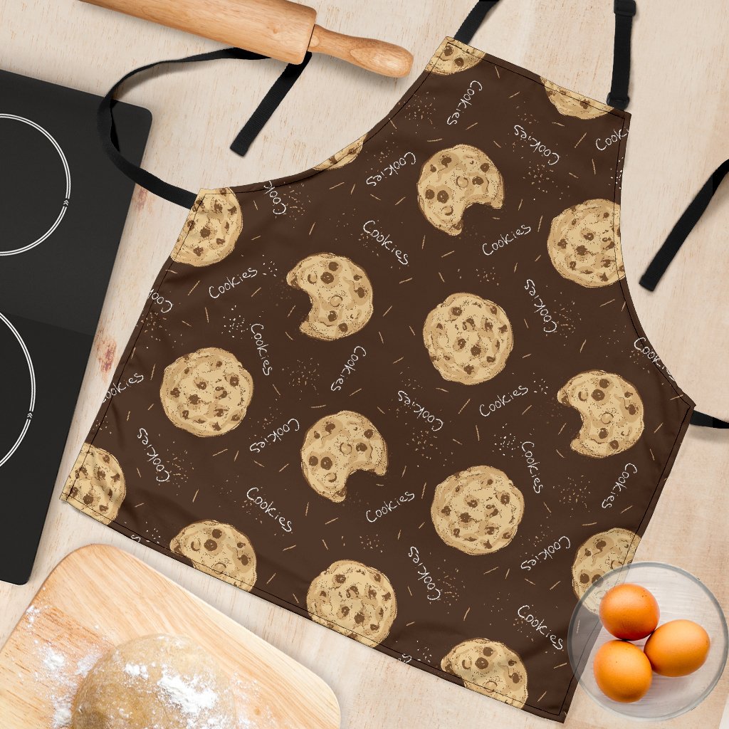 Cookie Pattern Print Women's Apron-grizzshop