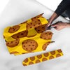 Cookie Print Pattern Automatic Foldable Umbrella-grizzshop