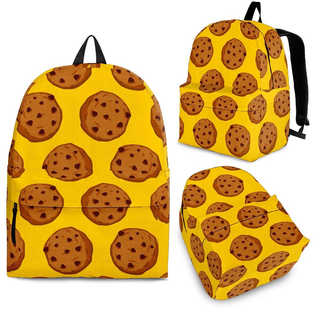 Cookie Print Pattern Backpack-grizzshop