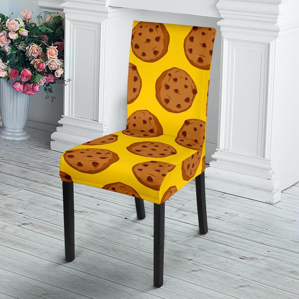 Cookie Print Pattern Chair Cover-grizzshop