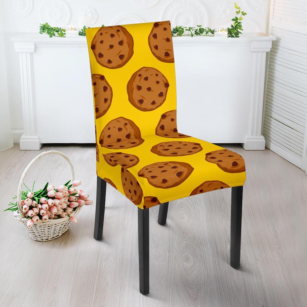 Cookie Print Pattern Chair Cover-grizzshop