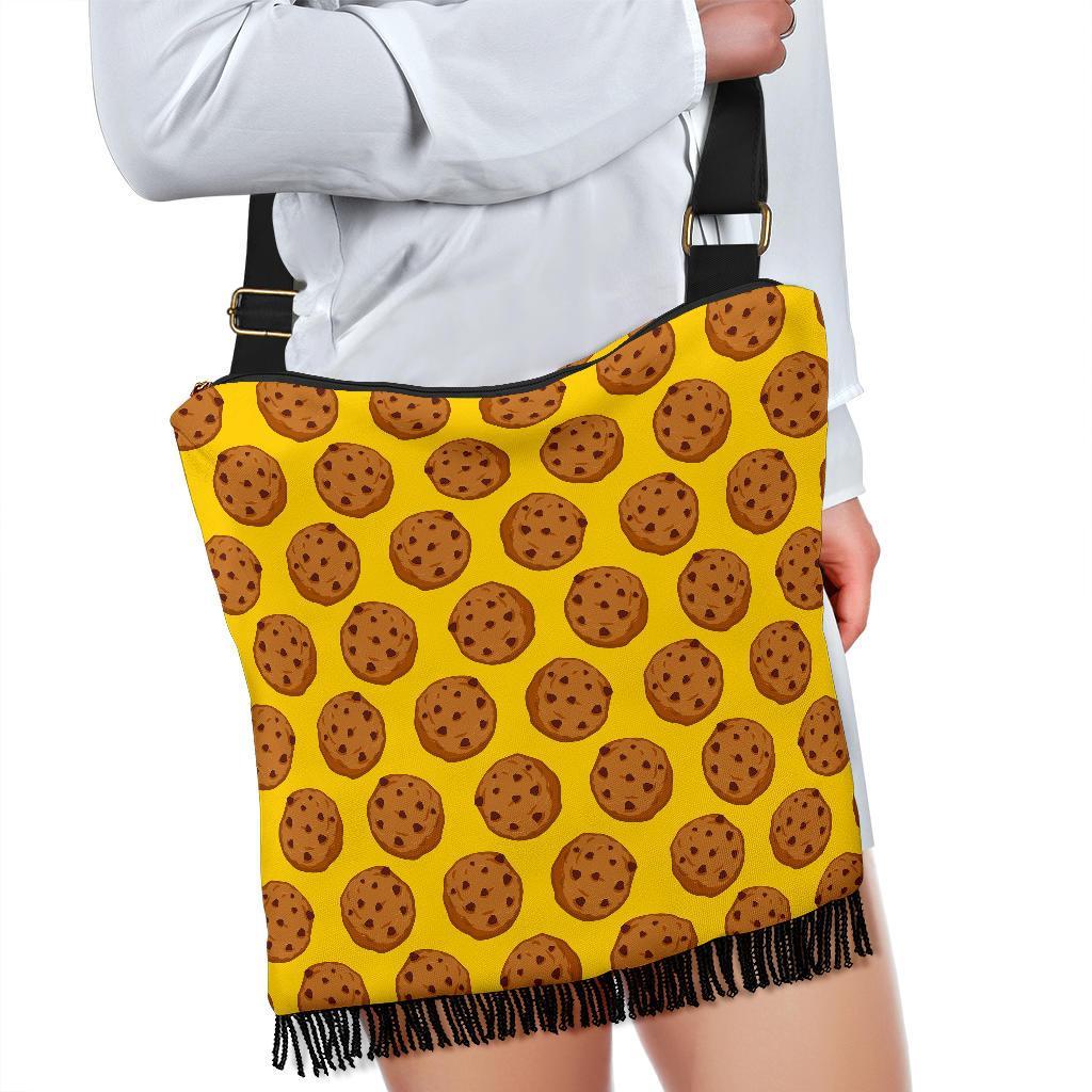 Cookie Print Pattern Crossbody bags-grizzshop