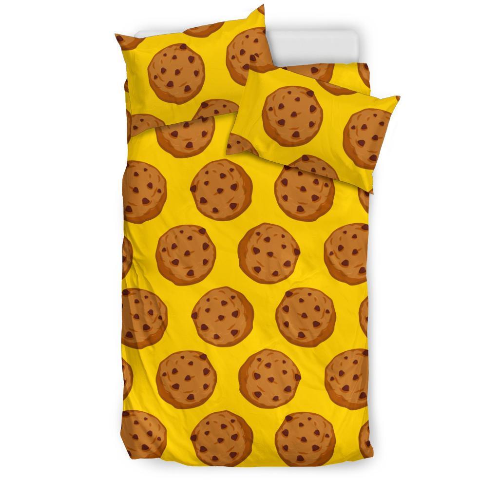 Cookie Print Pattern Duvet Cover Bedding Set-grizzshop