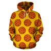 Cookie Print Pattern Men Women Pullover Hoodie-grizzshop