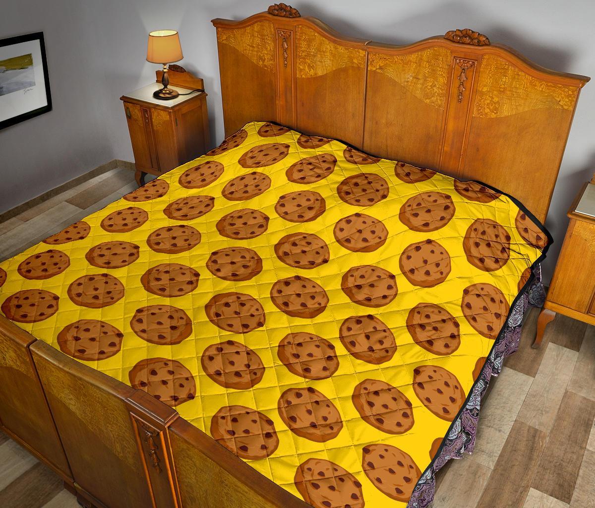 Cookie Print Pattern Quilt-grizzshop