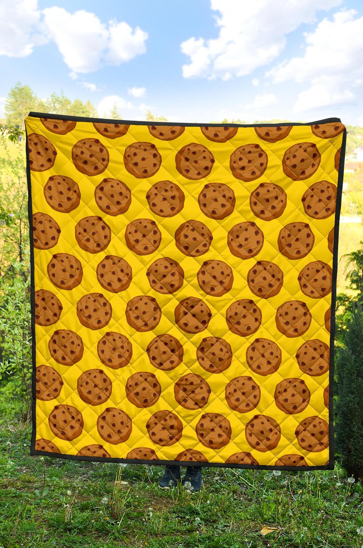 Cookie Print Pattern Quilt-grizzshop