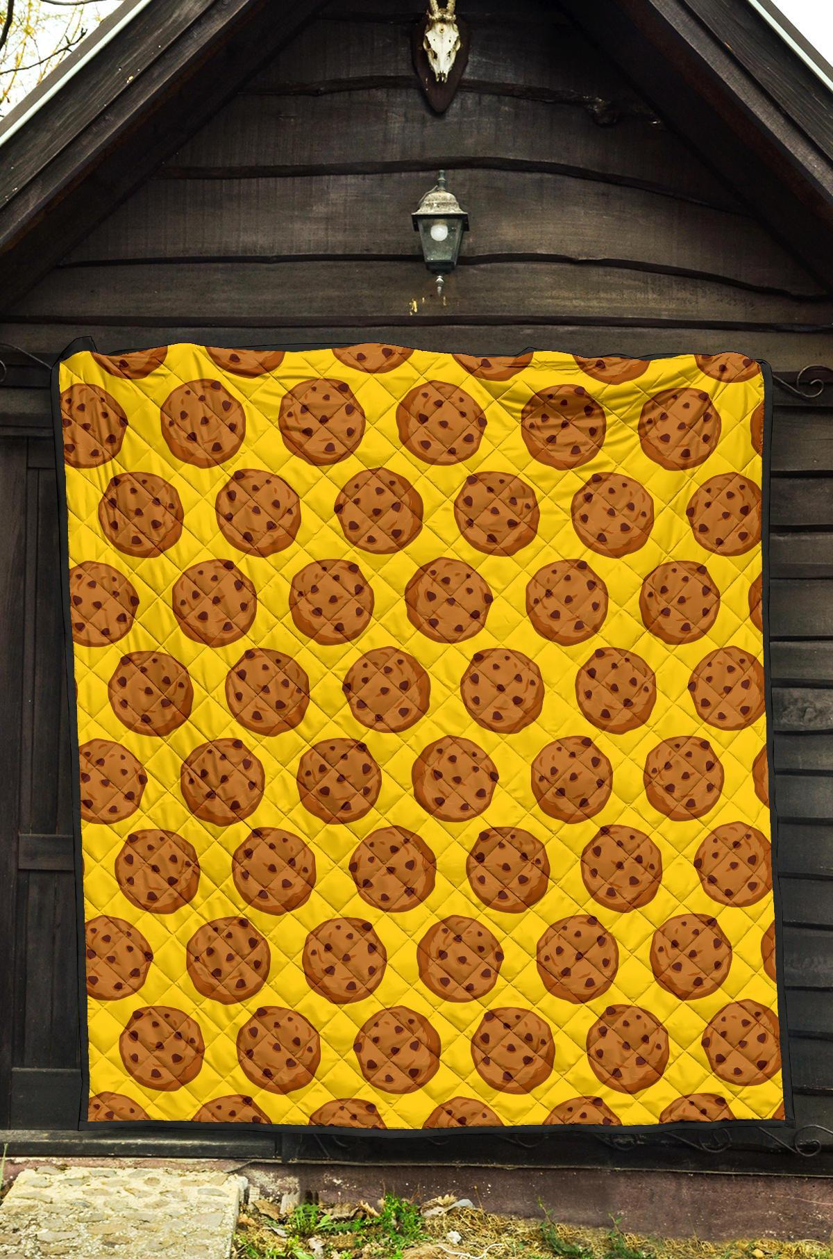 Cookie Print Pattern Quilt-grizzshop