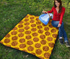 Cookie Print Pattern Quilt-grizzshop