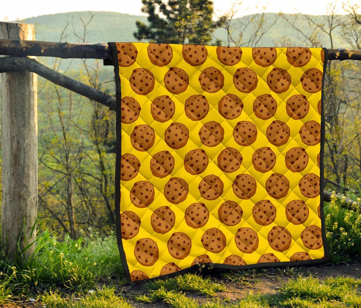 Cookie Print Pattern Quilt-grizzshop