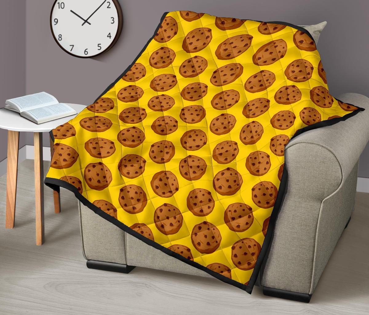 Cookie Print Pattern Quilt-grizzshop