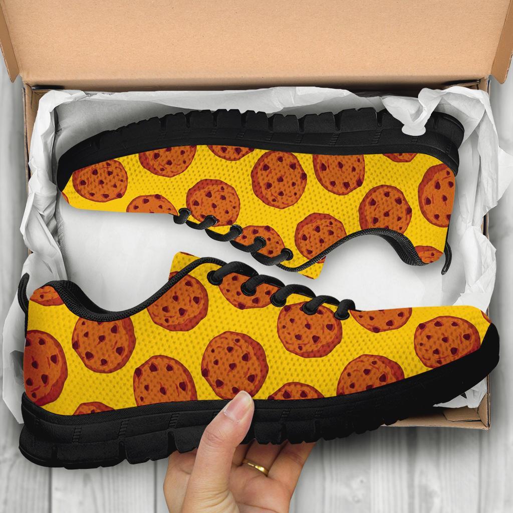 Cookie Print Pattern Sneaker Shoes For Men Women-grizzshop