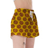 Cookie Print Pattern Women's Shorts-grizzshop