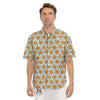 Cookie Sweet Print Pattern Men's Short Sleeve Shirts-grizzshop