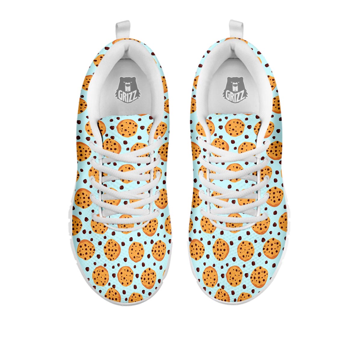 Cookie Sweet Print Pattern White Sneaker-grizzshop