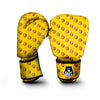 Load image into Gallery viewer, Cookie Yellow Print Pattern Boxing Gloves-grizzshop