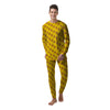 Cookie Yellow Print Pattern Men's Pajamas-grizzshop