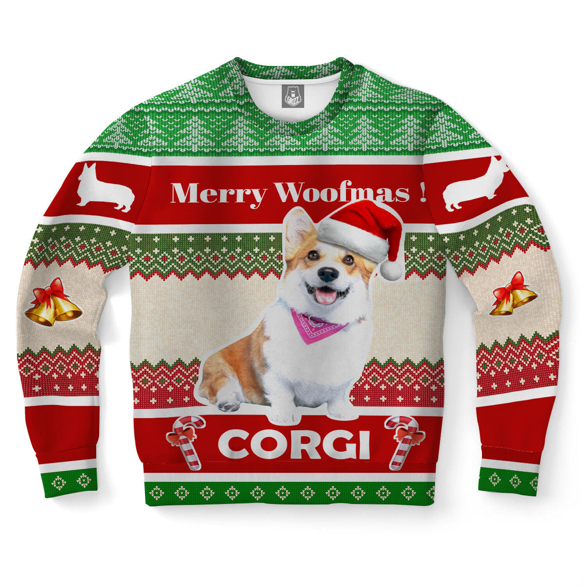 Corgi Dog Ugly Christmas Sweater-grizzshop