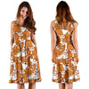 Corgi Multi Pattern Print Dress-grizzshop