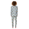 Corgi Sleeping Print Pattern Women's Pajamas-grizzshop