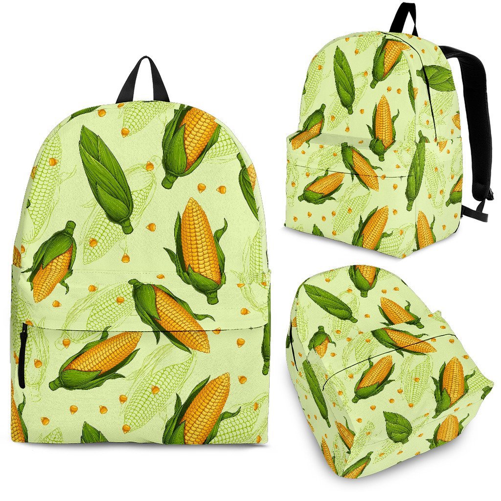 Corn Pattern Print Backpack-grizzshop