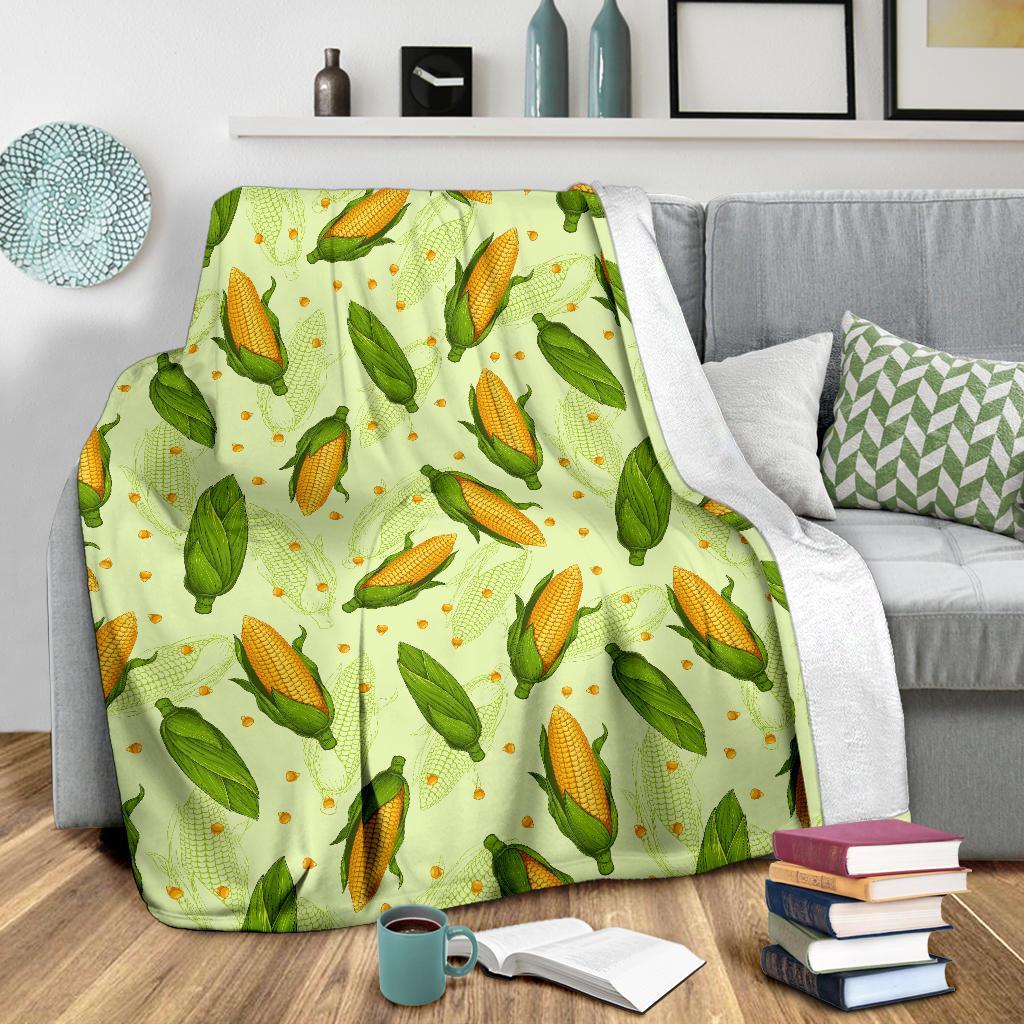 Corn Pattern Print Blanket-grizzshop