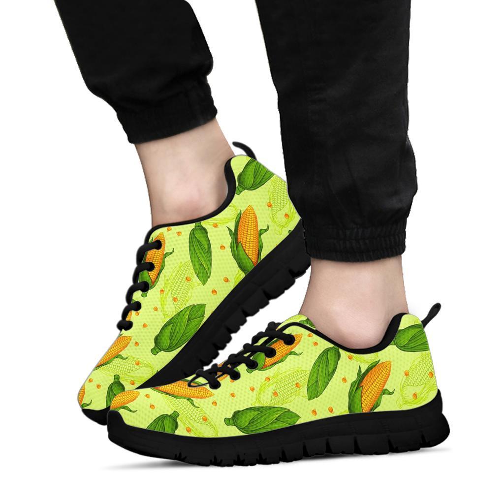 Corn Pattern Print Sneaker Shoes For Men Women-grizzshop