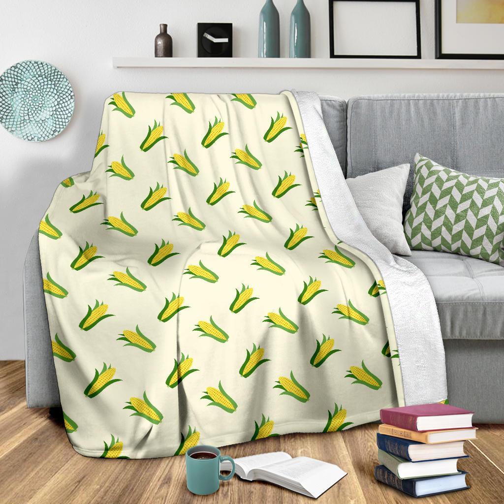 Corn Print Pattern Blanket-grizzshop