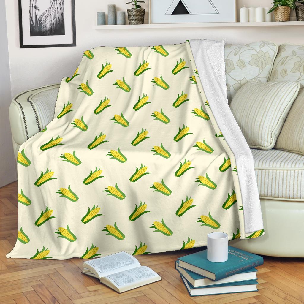 Corn Print Pattern Blanket-grizzshop