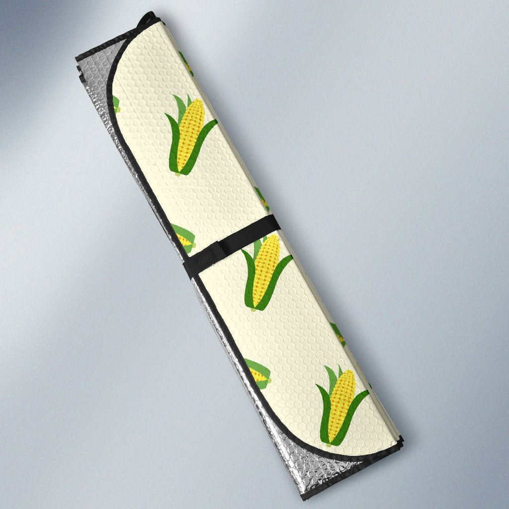 Corn Print Pattern Car Sun Shade-grizzshop