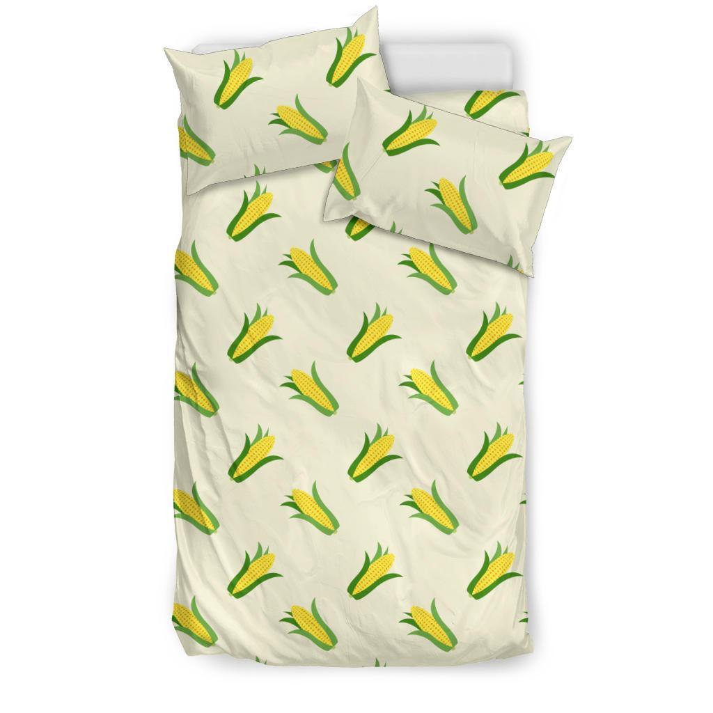 Corn Print Pattern Duvet Cover Bedding Set-grizzshop