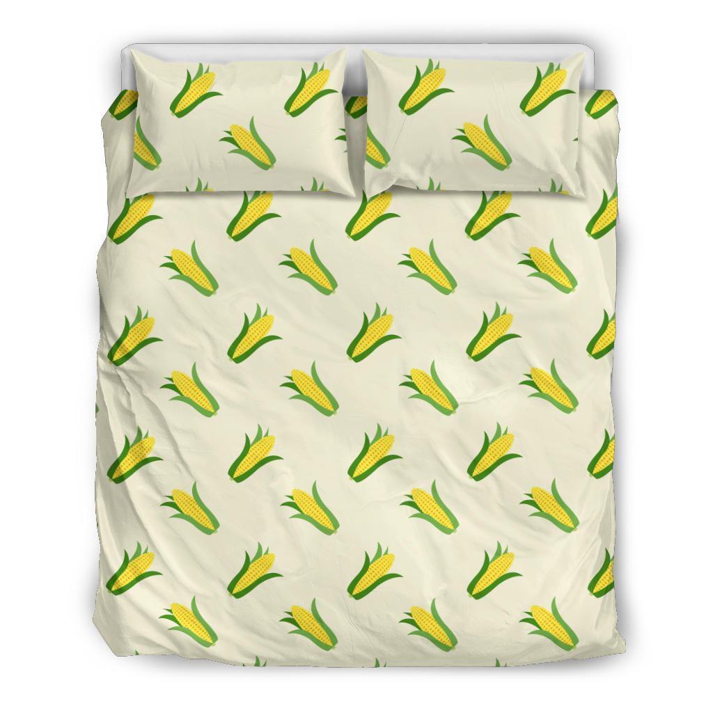 Corn Print Pattern Duvet Cover Bedding Set-grizzshop