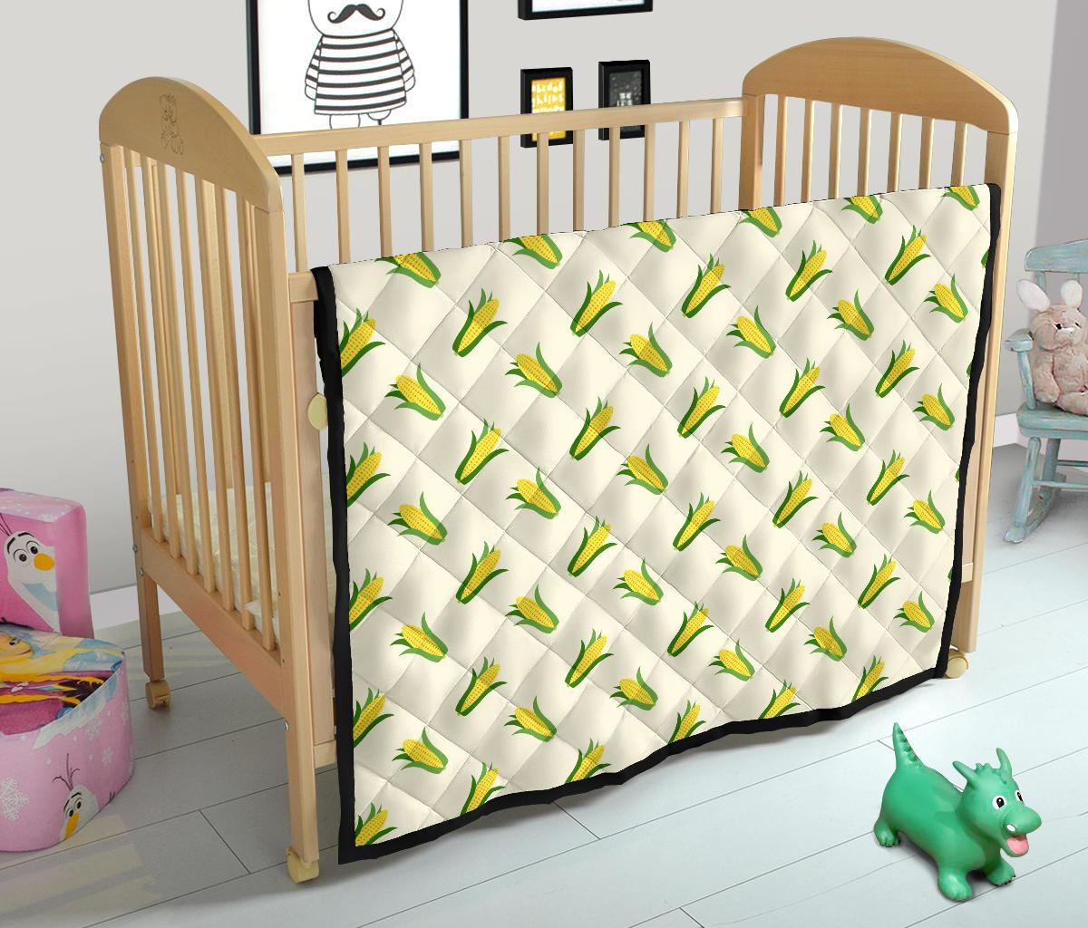 Corn Print Pattern Quilt-grizzshop