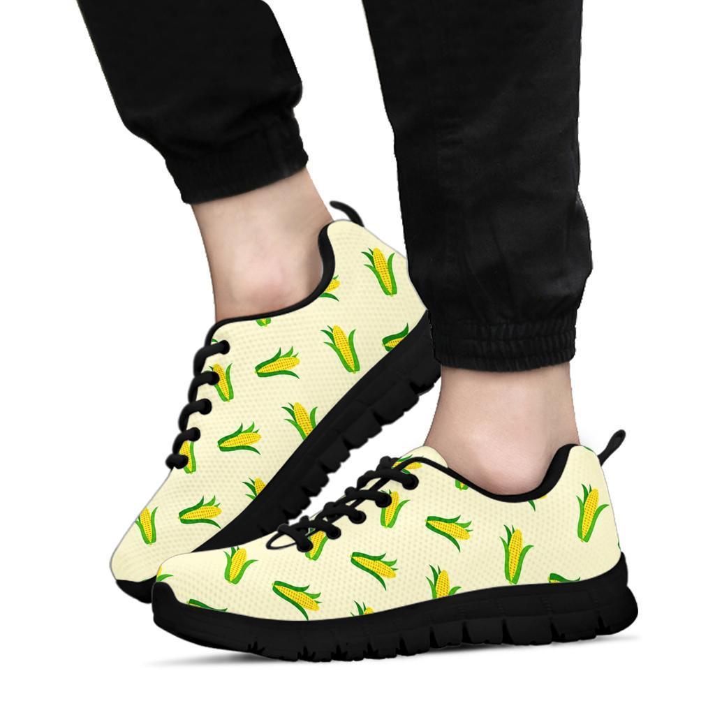 Corn Print Pattern Sneaker Shoes For Men Women-grizzshop