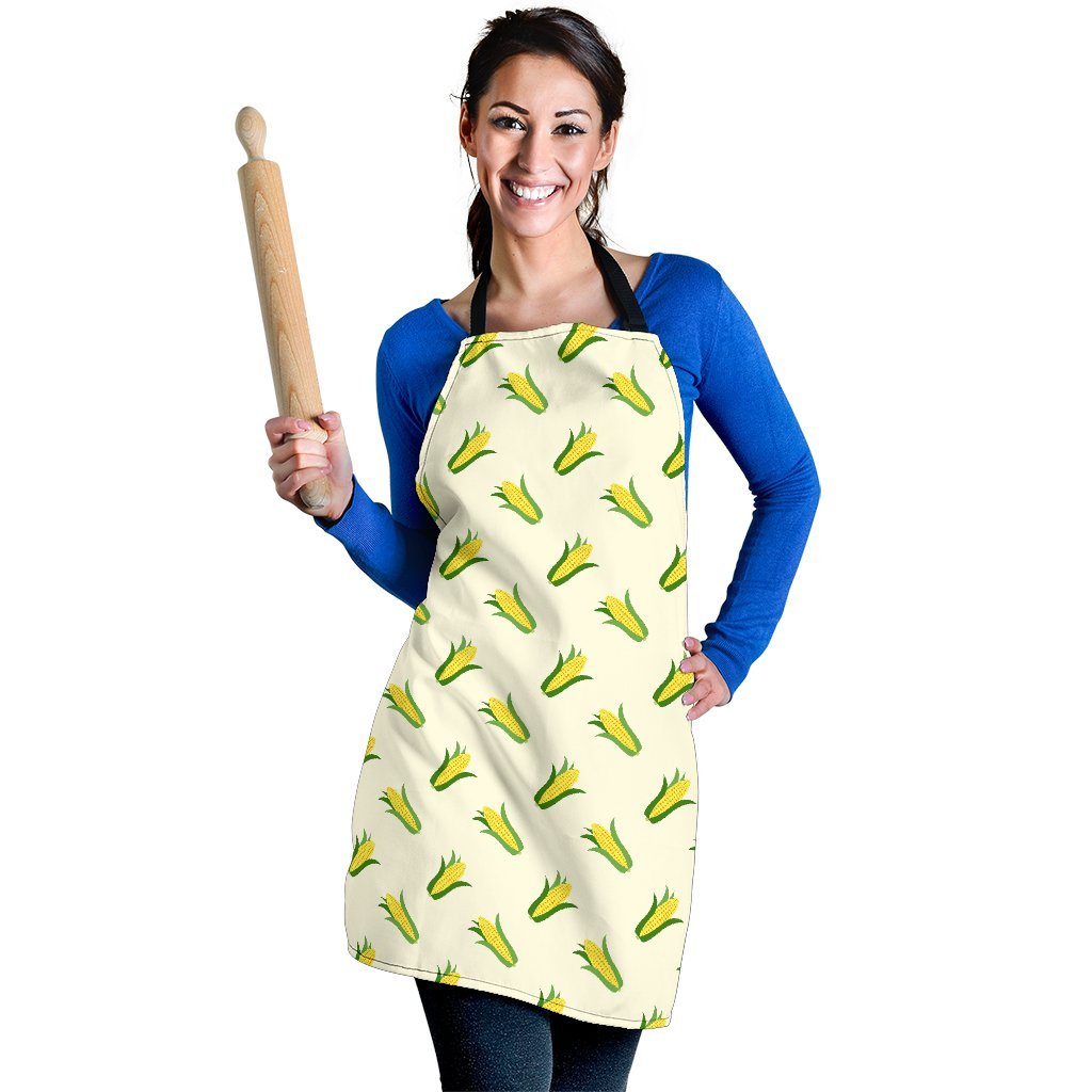 Corn Print Pattern Women's Apron-grizzshop