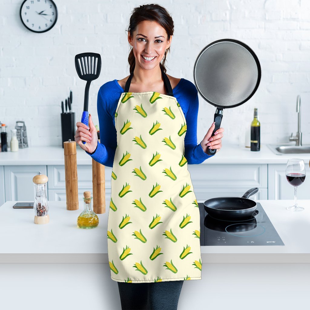 Corn Print Pattern Women's Apron-grizzshop