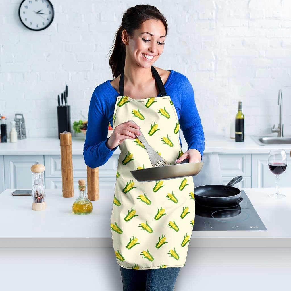Corn Print Pattern Women's Apron-grizzshop