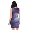 Cosmic Galaxy Space Bodycon Dress-grizzshop