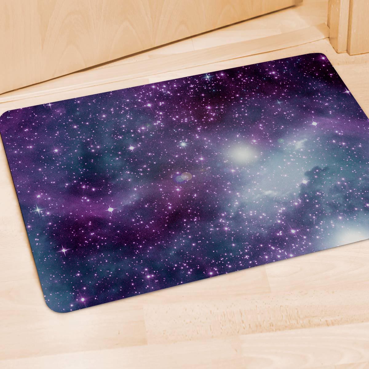 Cosmic Galaxy Space Door Mat-grizzshop