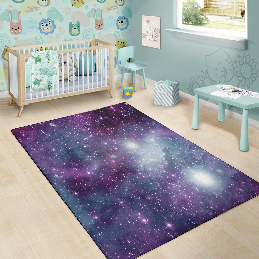 Cosmic Galaxy Space Floor Mat-grizzshop