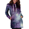 Cosmic Galaxy Space Hoodie Dress-grizzshop