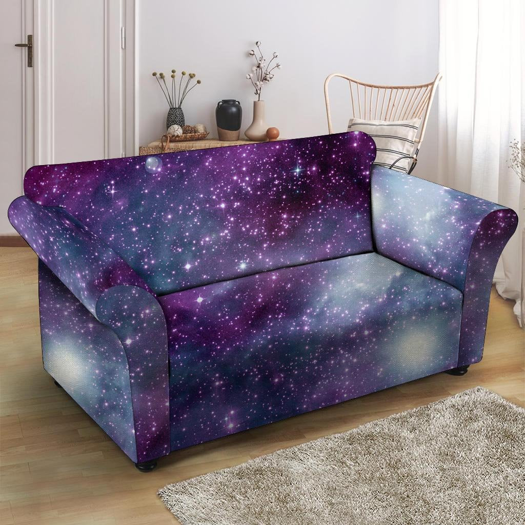 Cosmic Galaxy Space Loveseat Cover-grizzshop