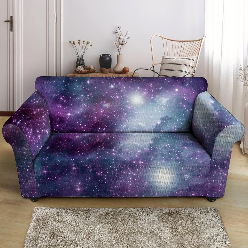 Cosmic Galaxy Space Loveseat Cover-grizzshop