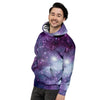 Cosmic Galaxy Space Men's Hoodie-grizzshop