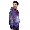 Cosmic Galaxy Space Men's Hoodie-grizzshop