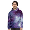 Cosmic Galaxy Space Men's Hoodie-grizzshop