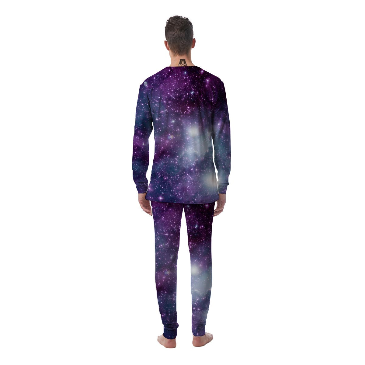 Cosmic Galaxy Space Men's Pajamas-grizzshop